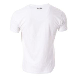 T-shirt Blanc Homme Von Dutch WIND vue 2