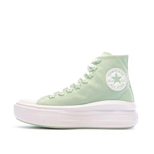Baskets Vertes Femme Converse All Star Motion pas cher