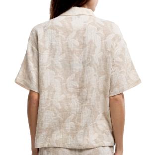 Chemise Beige/Blanc Teddy Smith Floral vue 0