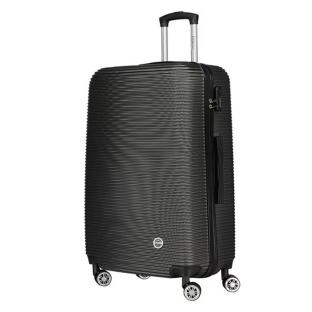 Valise Grise Dark Geographical Norway 28 pouces Solomun pas cher