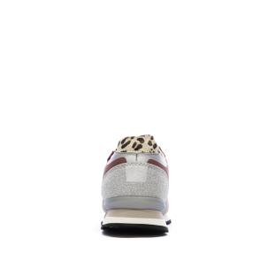 Baskets Bordeaux/Gris Femme Pepe jeans Marlon vue 0