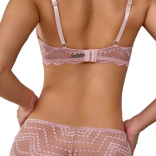 Soutien-Gorge Vieux Rose Femme Les Petites Bombes Nathalie vue 2
