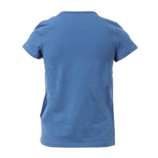 T-shirt Bleu Fille Guess 6YW1 vue 2