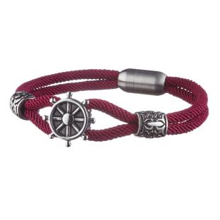Bracelet Bordeaux Homme Geographical Norway 315024 pas cher