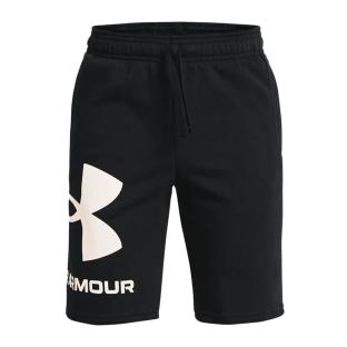 Short Noir Garçon Under Armour Rival Fleece pas cher