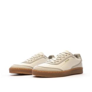 Baskets Blanche/Grise Femme Superdry Retro Sleek vue 6