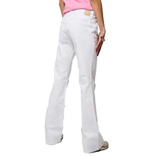 Jean Droit Blanc Femme Kaporal Bea vue 2