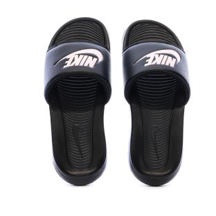 Claquettes Noires Femme Nike W Victori One Slide vue 3