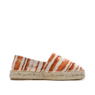 Espadrilles Orange/Beige Femme Pare Gabia Anaia vue 0
