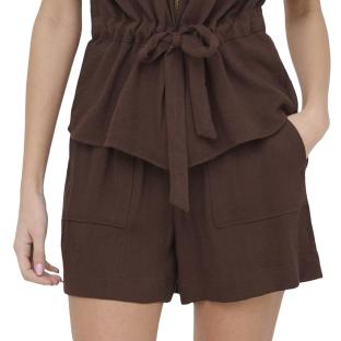 Short Marron Femme JDY Mille vue 0