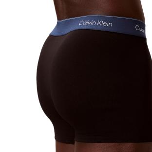 X3 Boxers Noir/Bleu Homme Calvin Klein Jeans Relaxed Fit Trunk vue 0