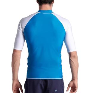 Lycra Bleu Homme Arena Rash Vest vue 2