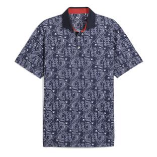 Polo Marine Homme Puma Pique Royal vue 0