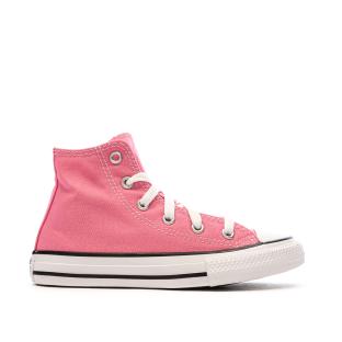 Baskets Roses Fille Converse All Star High vue 2