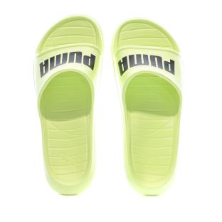 Claquettes Vert Homme Puma Divecat V2 Lite vue 3