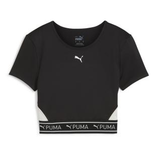 T-Shirt Noir Femme Puma Strong Baby vue 0