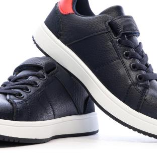 Baskets Marines Garçon Ellesse Santo vue 0