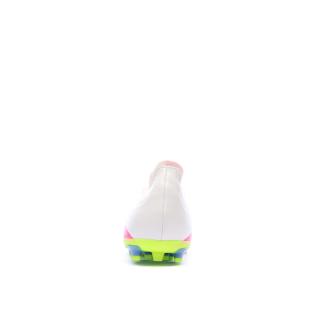 Chaussures de Foot Blanc/Rose Adidas Predator League 2G/3G vue 0