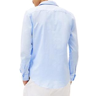 Chemise Bleu Homme Tommy Hilfiger Flex Dobby vue 2