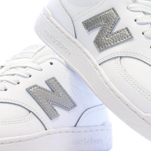Baskets Blanches Mixte New Balance New Balance W080 vue 0