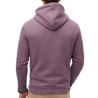 Sweat Violet Homme Superdry North vue 2