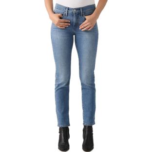 Jean 724 Bleu Femme Levi's Shaping Slim Med Indigo pas cher