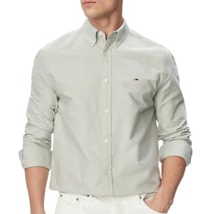 Chemise Vert Homme Tommy Hilfiger Oxford98 vue 0