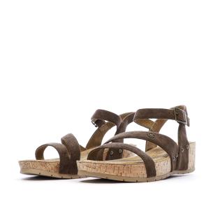 Sandales Marron Femme Chattawak Balis vue 0