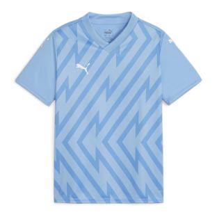 Maillot de football Bleu Garçon Puma Teamglory Jersey Jr vue 0