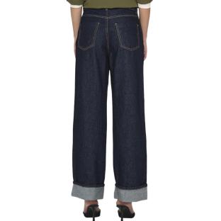 Jean Large Bleu Brut Femme Only Hope vue 0