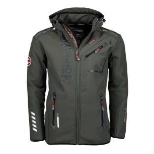 Veste Softshell Gris Homme Geographical Norway Royaute WW1973 pas cher