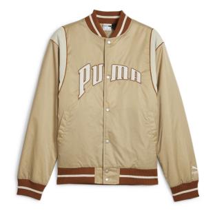 Veste Beige Homme Puma Team Varsity vue 0