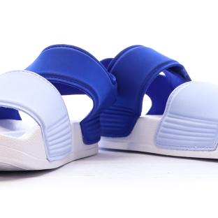 Sandales Bleu Garçon Adidas Adilette Sandal vue 7