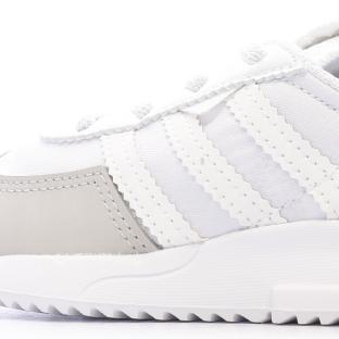 Baskets Blanches Fille Adidas Retropy vue 7