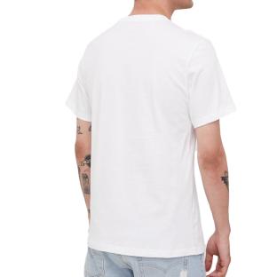 T-shirt Blanc Homme Converse Overgrown vue 2