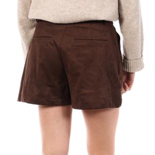 Short en Suédine Marron Oraije Dune vue 2