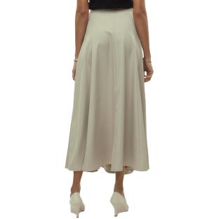 Jupe Longue Beige Femme Vero Moda Tara Ancle vue 2