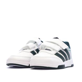 Baskets Blanches/Vertes Garçon Adidas Mickey Tensaur vue 0