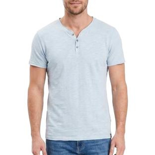 T-shirt Bleu Homme Paname Brothers TAZIO vue 0