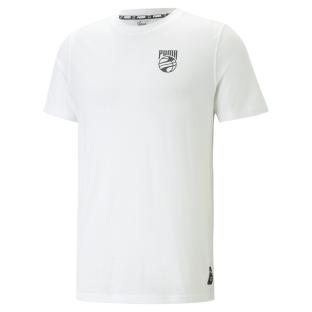 T-shirt Blanc  Homme Puma Posterize pas cher