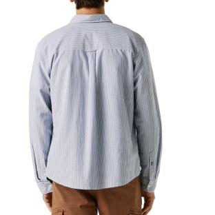 Chemise Bleu/Blanche Homme Pepe Jeans PM3091209 vue 0