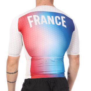 France Maillot Cyclisme Bleu/Blanc/Rouge Le Coq Sportif vue 0