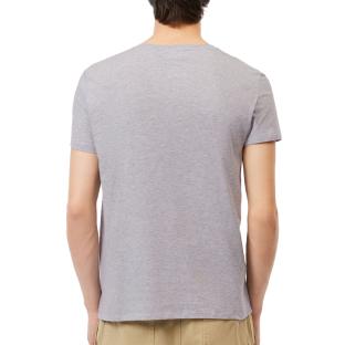 T-shirt Gris Homme Lacoste TH6709-1GF vue 2