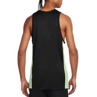 Débardeur Basketball Noir/Jaune Homme Nike Icon vue 2