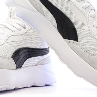 Baskets Blanc/Beige Femme Puma Runtamed Platform vue 7