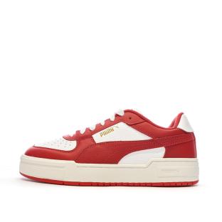 Baskets Blanches/Rouges Homme Puma Pro Classic pas cher
