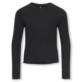 T-Shirt Noir Fille Kids ONLY Gamour vue 0