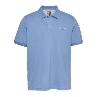 Polo Bleu Homme Tommy Hilfiger Linear pas cher