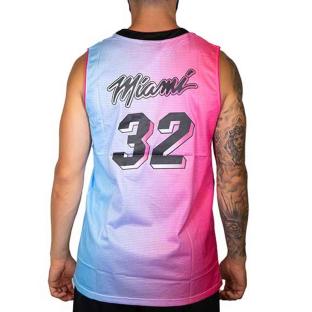 Miami Maillot de basket Rose/Mauve Homme Sport Zone vue 0