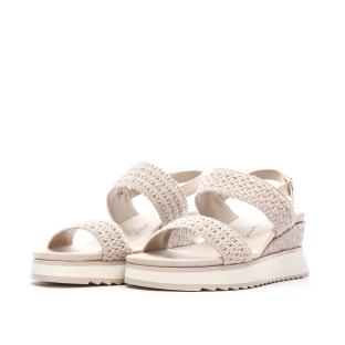 Sandales Ecru Femme XTI 143858 vue 6